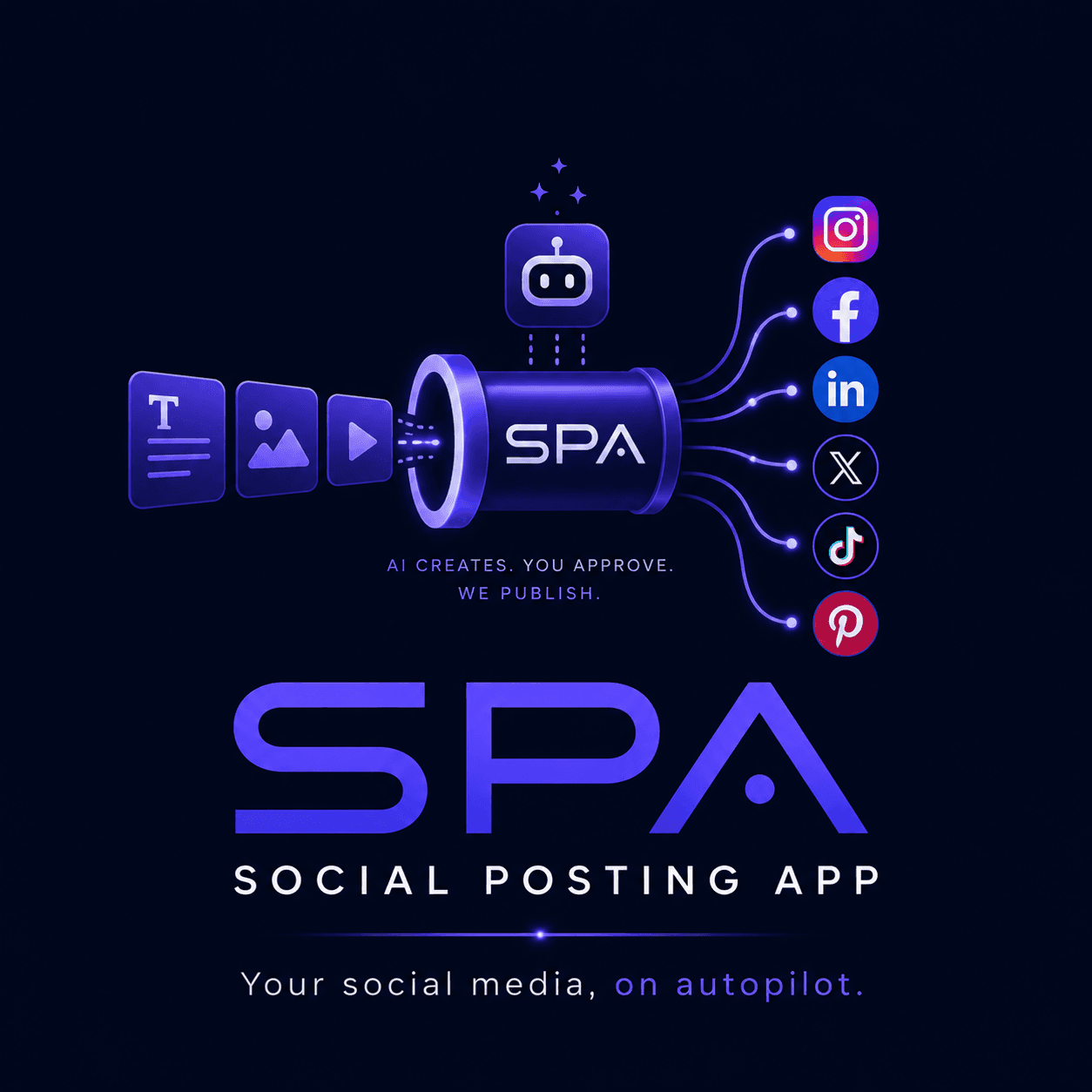 AI Social Media Manager by SPA — Create AI Content That Gets Engagement